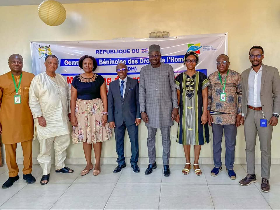  Visite de courtoisie du Représentant résident du PNUD Bénin à la Commission béninoise des droits de l’Homme (#CBDH)