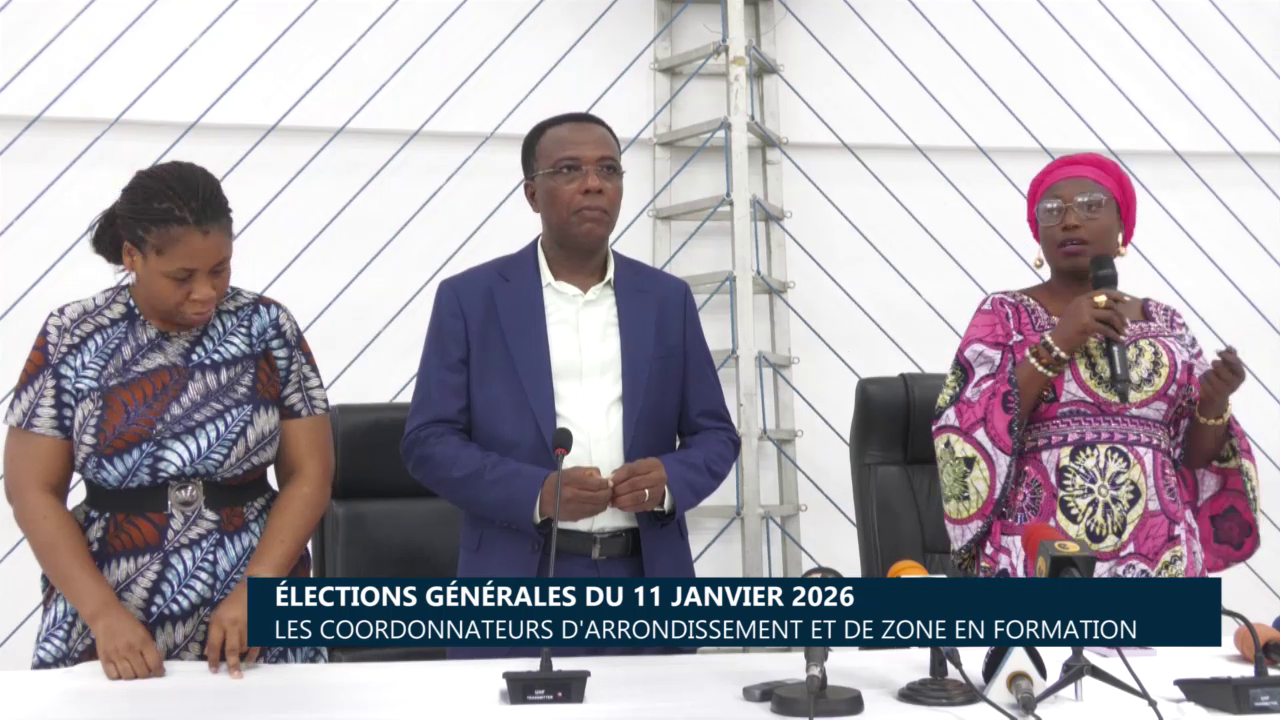 Élections générales du 11 Janvier 2026 : Les coordonnateurs d’arrondissement et de zone en formation