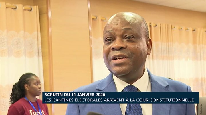 Scrutin du 11 Janvier 2026 : Les cantines électorales arrivent à la Cour Constitutionnelle