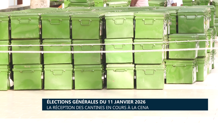 La réception des cantines en cours à la CENA