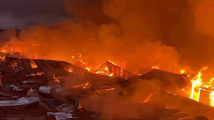 Les incendies dans les marchés